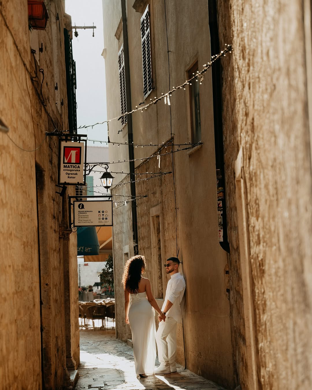 Cool couple in Kotor